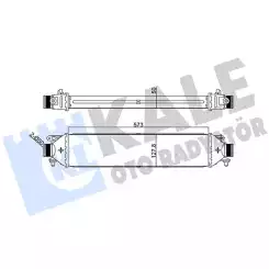 KALE Turbo Radyatörü İntercooler 346400