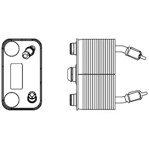 MAHLE Yağ Soğutucu Radyatörü CLC166000P