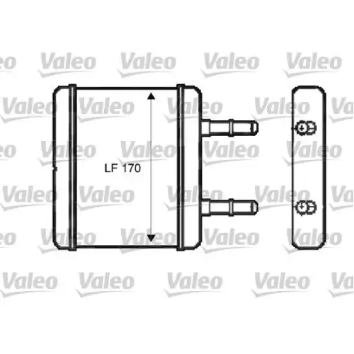 VALEO Kalorifer Radyatörü 812396