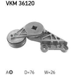 SKF Alternatör V Kayış Gegi Rulmanı Kütüklü VKM36120