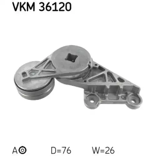 SKF Alternatör V Kayış Gegi Rulmanı Kütüklü VKM36120