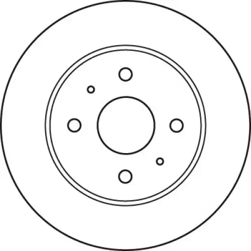 TRW Ön Fren Diski Havalı 246.4mm DF4905