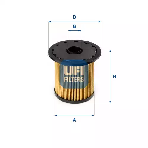 UFI Mazot Filtre 26.690.00