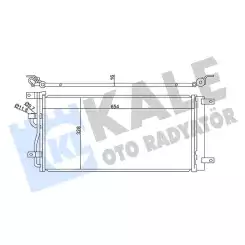 KALE Klima Radyatörü Kondanser 345325