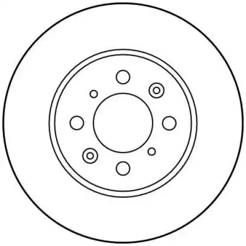 TRW Ön Fren Diski 262.4.mm DF2792