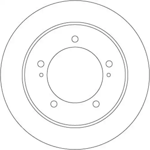 TRW Ön Fren Diski 289.5.mm DF7839