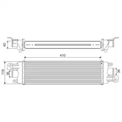 VALEO Turbo Radyatörü İntercooler 818229