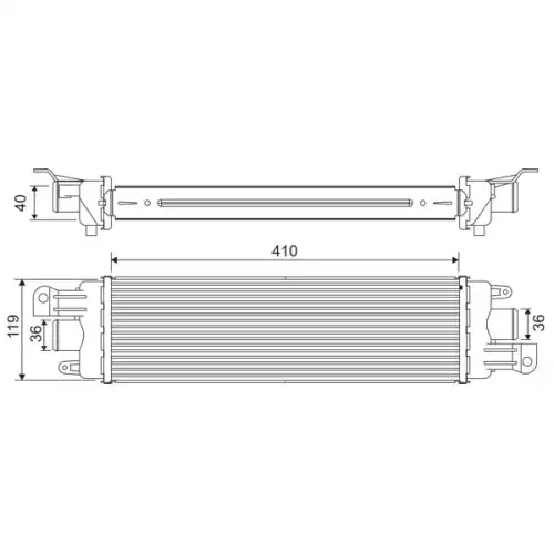 VALEO Turbo Radyatörü İntercooler 818229