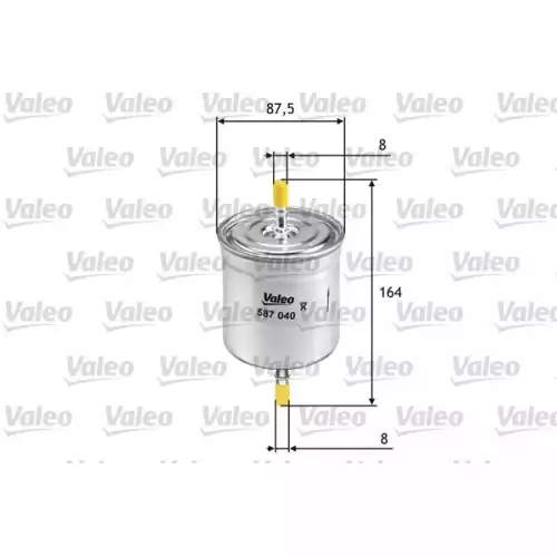 VALEO Yakıt Filtre Benzin 587040