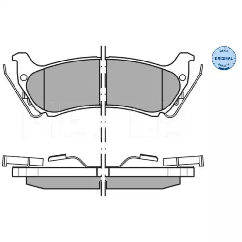 MEYLE Arka Fren Balatası 0252319017W