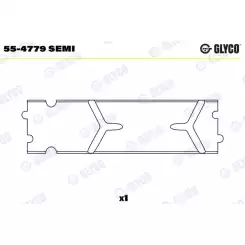 GLYCO Piston Kol Burcu 55-4779 SEMI