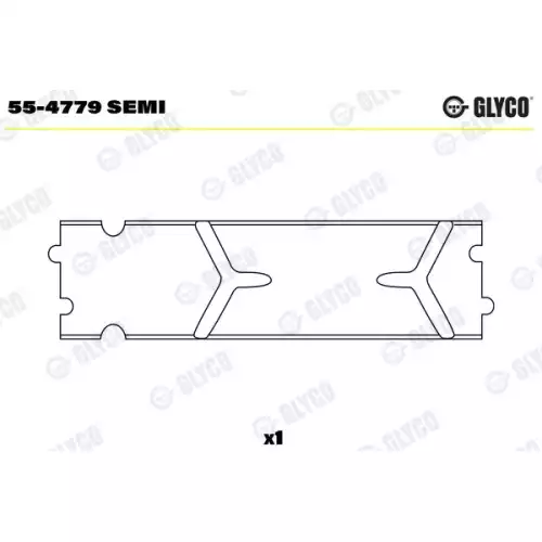 GLYCO Piston Kol Burcu 55-4779 SEMI