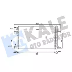 KALE Klima Radyatörü Kondanser 385300