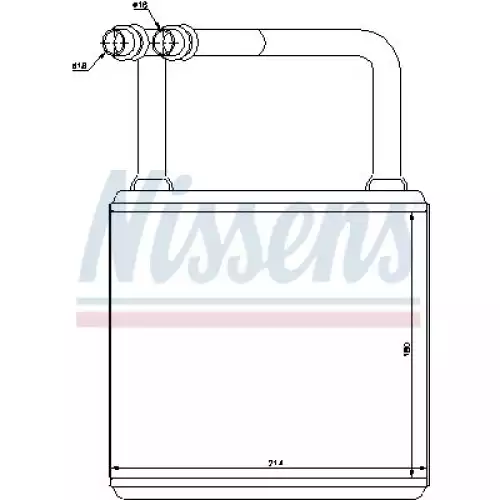 NISSENS Kalorifer Radyatörü 72029