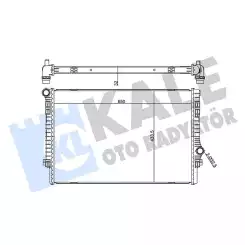 KALE Motor Su Radyatörü 32Mm 355515