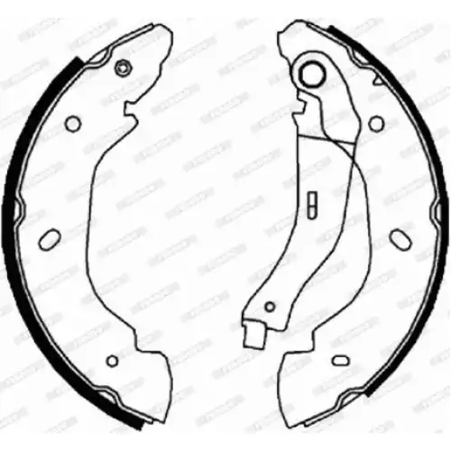 FERODO Arka Fren Balatası Kampana FSB596R