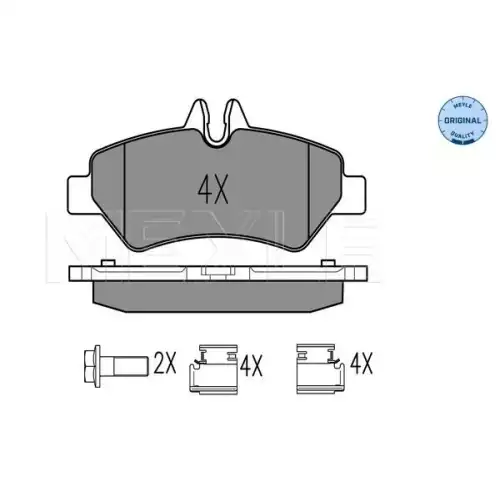 MEYLE Arka Fren Balatası 0252919019