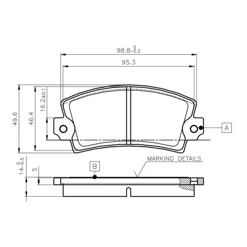 BOSCH Ön Fren Balatası 0986TB2477