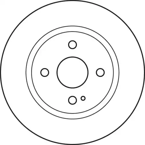 TRW Ön Fren Diski Havalı 258.4mm DF4966