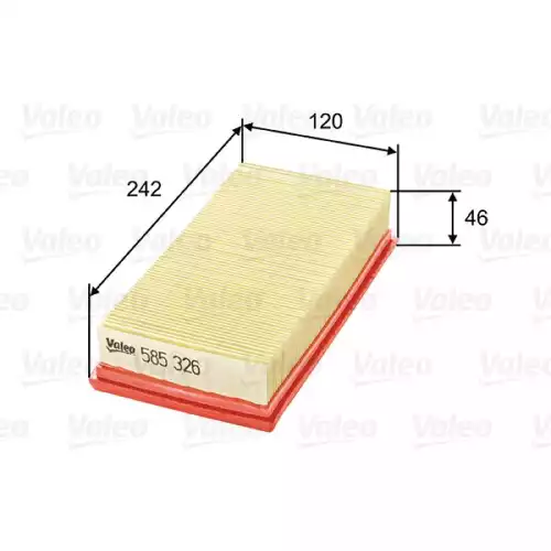 VALEO Hava Filtre 585326