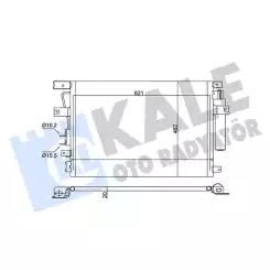 KALE Klima Radayatörü Kondanser KALE 343135