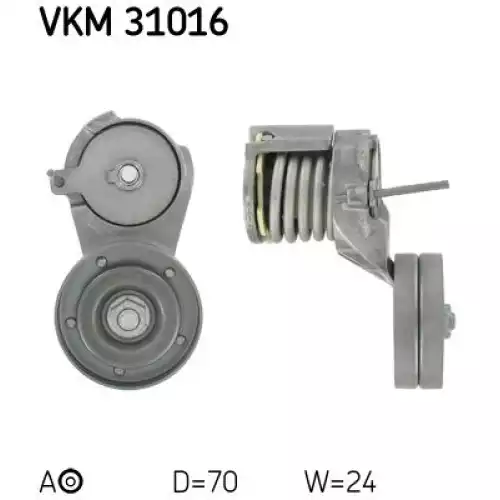 SKF Alternatör V Kayışı Gergi Rulmanı Kütüklü VKM31016