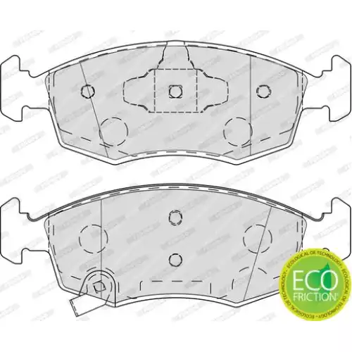 FERODO Ön Fren Balatası Tk FDB4400
