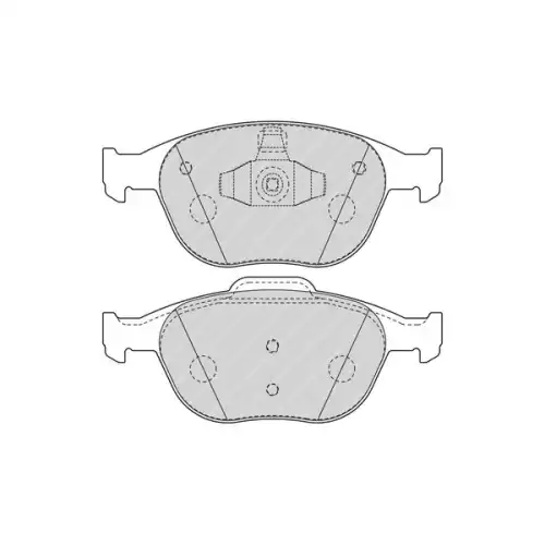 FERODO Ön Fren Balatası Tk FVR1568
