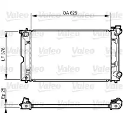 VALEO Motor Su Radyatörü 735567