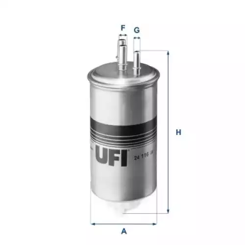 UFI Mazot FiltresiYeni Model 24.116.00