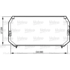 VALEO Klima Radyatörü Kondenser 814246