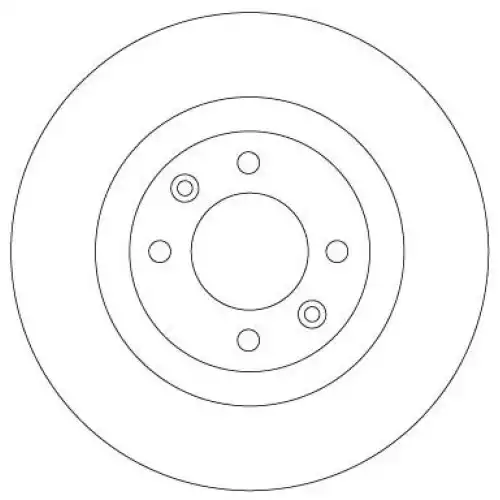 TRW Arka Fren Diski DF6632