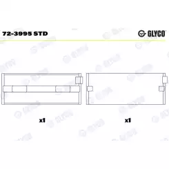 GLYCO KOL YATAK STD 72-3995 STD