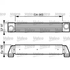 VALEO Turbo İntercool radyatörü 818796