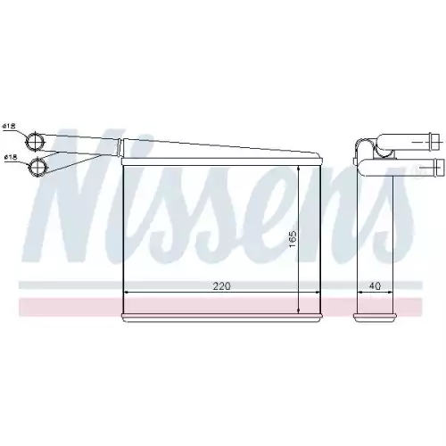 NISSENS Kalorifer Radyatörü 72043