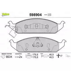 VALEO Ön Fren Balatası 598904