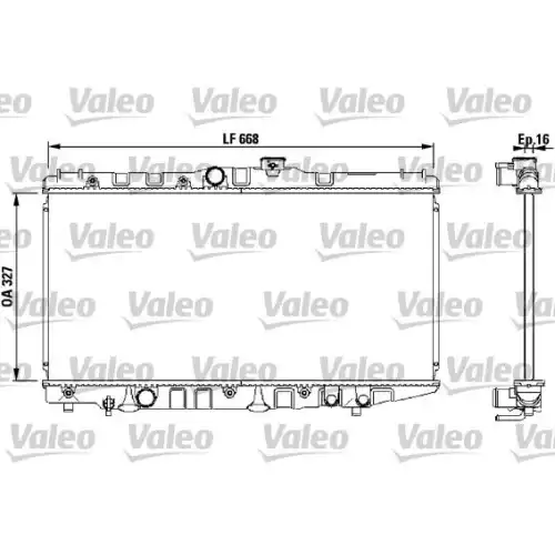 VALEO Motor Su Radyatörü 730471