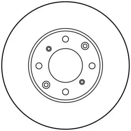 TRW Ön Fren Diski 231.4mm DF1810