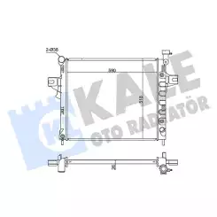 KALE Motor Su Radyatörü 342090