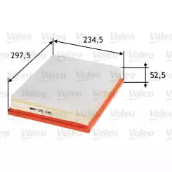 VALEO Hava Filtre 585246