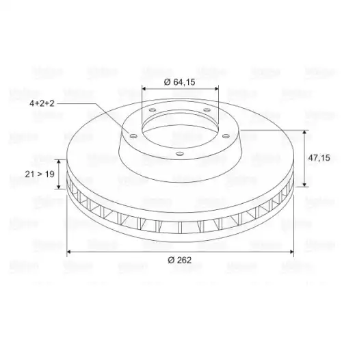 VALEO Ön Fren Diski Tk 186286