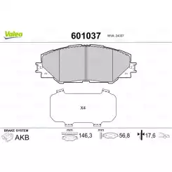 VALEO Ön Fren Balatası Tk 601037