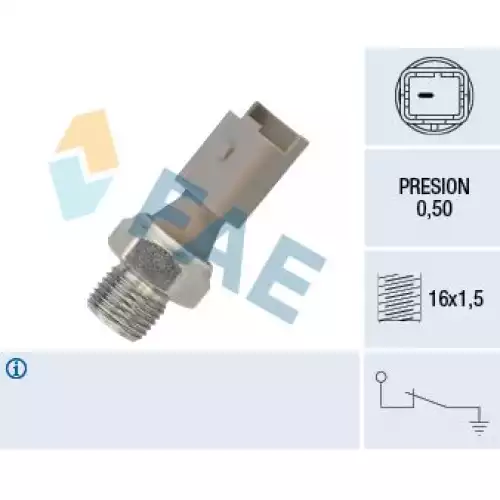 FAE Yağ Basınç Müşürü FAE 12640