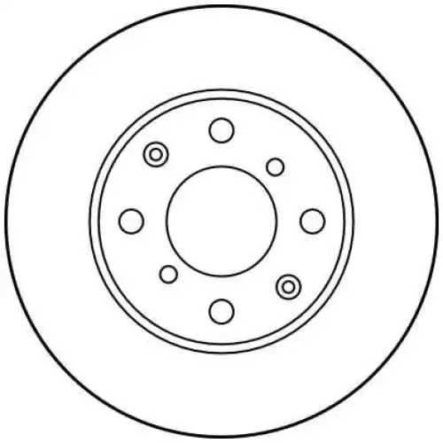 TRW Ön Fren Diski Havalı 240mm Adet DF1436