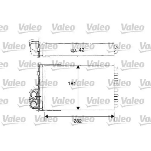 VALEO Kalorifer Radyatörü 812181