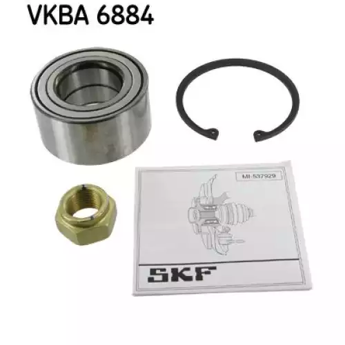 SKF Ön Aks Rulmanı 40X76X38 VKBA6884