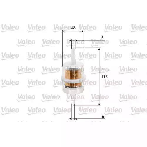 VALEO Yakıt Filtre Benzin 587005