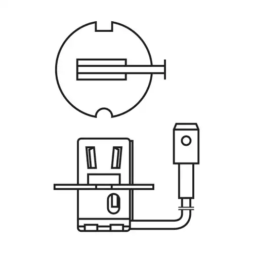 BOSCH Ampül 12V H3 Pk22S Pure Light 1987302031