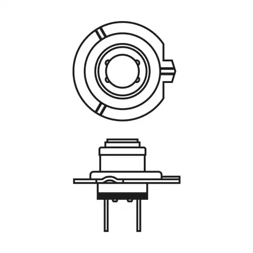 BOSCH Ampül 12V H7 Px26D Longlife Daytime 1987301057
