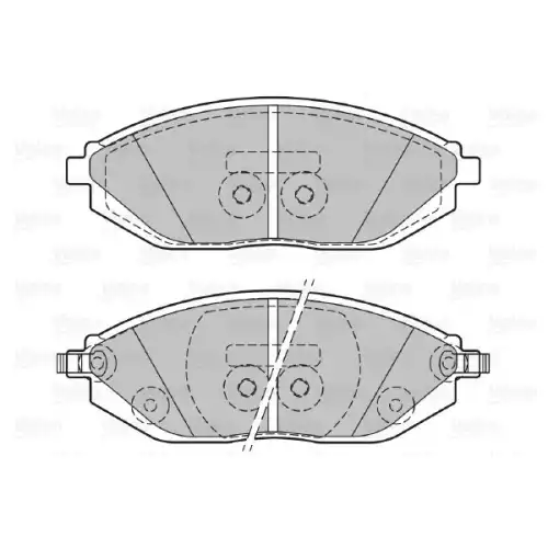 VALEO Ön Fren Balatası 601291